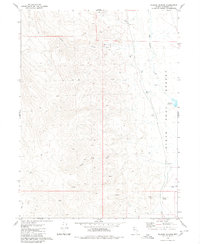 Wagner Springs 1980 topographic map thumbnail