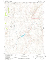Wall Canyon Reservoir 1979 topographic map thumbnail