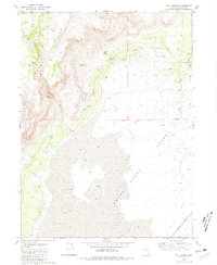 Wall Spring 1980 topographic map thumbnail