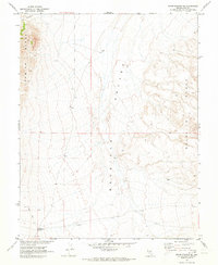 Warm Springs SE 1968 topographic map thumbnail