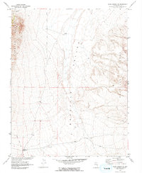 Warm Springs SE 1968 topographic map thumbnail