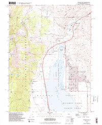 Washoe City 1994 topographic map thumbnail