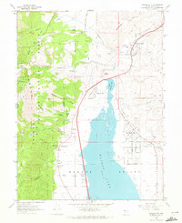 Washoe City 1968 topographic map thumbnail