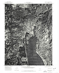 Washoe City 1974 topographic map thumbnail