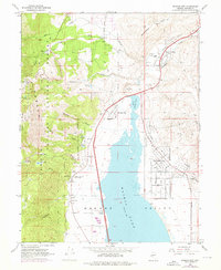 Washoe City 1968 topographic map thumbnail