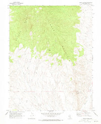 Weepah Spring 1970 topographic map thumbnail