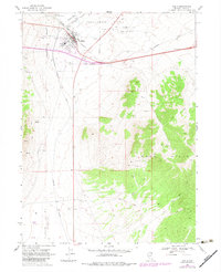 Wells 1968 topographic map thumbnail