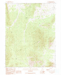 Wells Station 1990 topographic map thumbnail