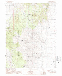 Wenban Spring 1986 topographic map thumbnail