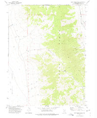 West Morris Basin 1971 topographic map thumbnail