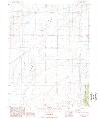 West of Austin 1988 topographic map thumbnail