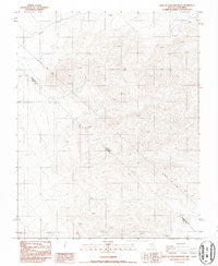 West of Gold Mountain 1987 topographic map thumbnail