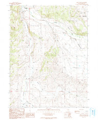 West of Lee 1990 topographic map thumbnail