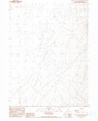 West of McKinney Pass 1990 topographic map preview