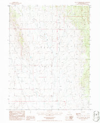 West of Whistler Mtn topographic map thumbnail