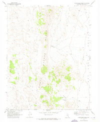 Wheatgrass Spring 1970 topographic map thumbnail