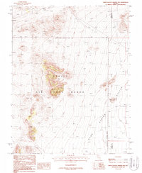 White Blotch Springs NW 1987 topographic map thumbnail