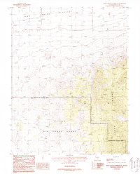 White Blotch Springs SE 1987 topographic map thumbnail
