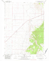 White Horse Mountain 1982 topographic map thumbnail