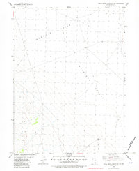 White Horse Mountain NW 1982 topographic map thumbnail