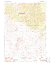 White Pine Peak 1990 topographic map thumbnail