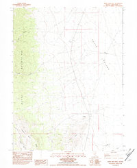 White Sage Well 1982 topographic map thumbnail