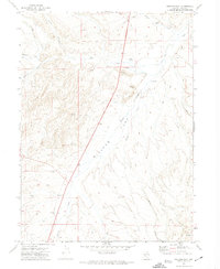 Wieland Flat 1971 topographic map thumbnail