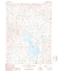 Wild Horse 1986 topographic map thumbnail