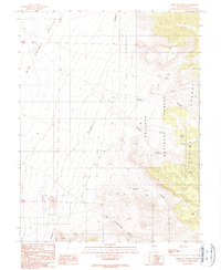 Wildcat Canyon 1989 topographic map thumbnail