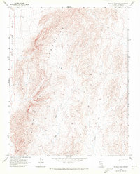 Wildcat Wash NE 1969 topographic map thumbnail