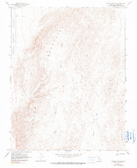 Wildcat Wash NE 1969 topographic map thumbnail