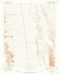 Wildcat Wash SW 1969 topographic map thumbnail