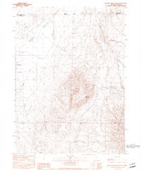 Wilder Creek Ranch 1990 topographic map preview