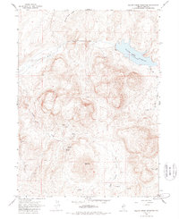 Willow Creek Reservoir 1965 topographic map thumbnail