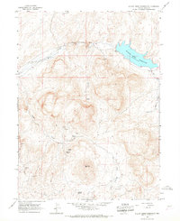 Willow Creek Reservoir 1965 topographic map thumbnail