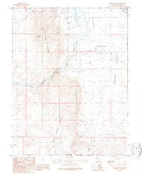 Wilson Canyon 1986 topographic map thumbnail