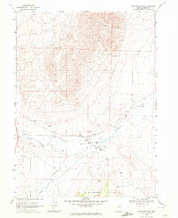 Wine Cup Ranch 1968 topographic map thumbnail