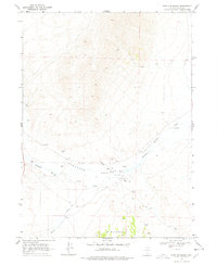 Wine Cup Ranch 1968 topographic map thumbnail
