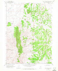 Wine Cup Ranch SW 1968 topographic map thumbnail