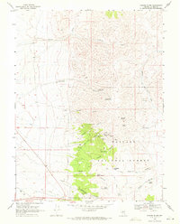 Yankee Blade 1969 topographic map thumbnail