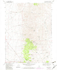 Yankee Blade 1969 topographic map thumbnail