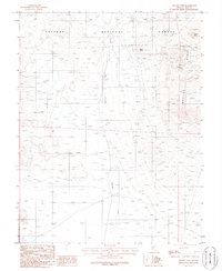 Yellow Cone 1986 topographic map thumbnail