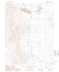 Yerington 1986 topographic map thumbnail