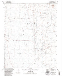 Yucca Flat 1986 topographic map thumbnail