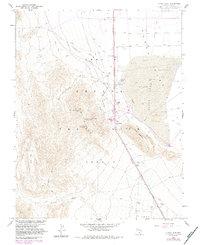 Yucca Lake 1961 topographic map thumbnail