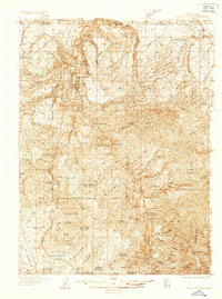 Rowland 1936 topographic map thumbnail