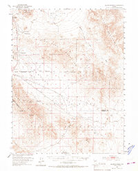 Allen Springs 1951 topographic map thumbnail