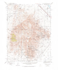 Antler Peak 1940 topographic map thumbnail
