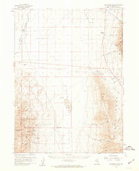 Awakening Peak 1958 topographic map thumbnail