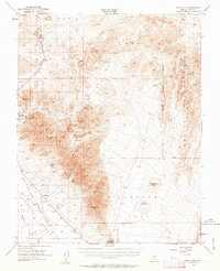 Bare Mtn 1954 topographic map thumbnail